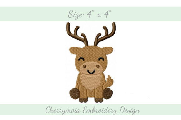 Baby Reindeer Embroidery – A Designer’s Review for Boutique Apparel