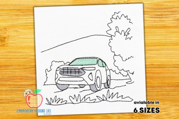 Car Parked in the Forest Quick Stitch Review for Seasonal Sales