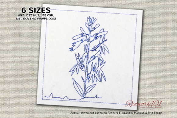 Cardinal Flower Redwork: Holiday Embroidery Review