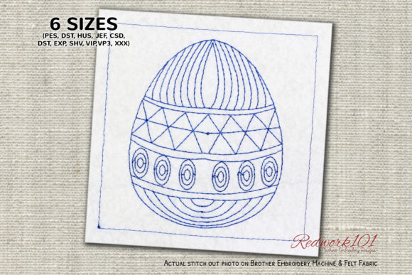 Decorated Easter Egg Lineart Design Review