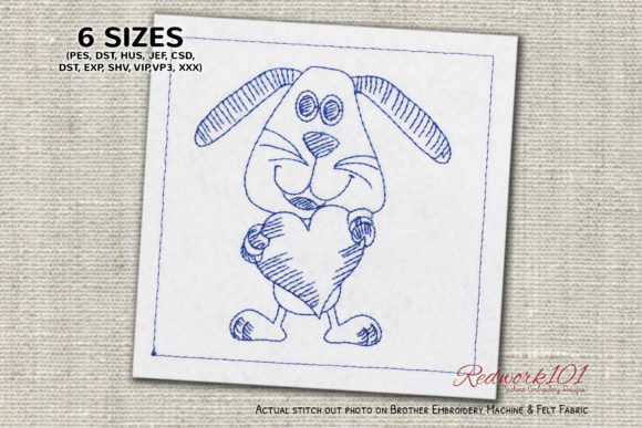 Dog Holding Heart: An Embroiderer's Honest Take