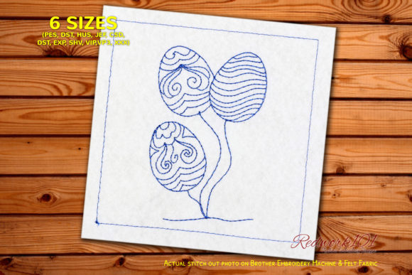 Easter Balloons Lineart: A Boutique Apparel Designer’s Take
