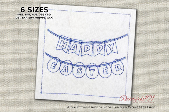 Happy Easter Banner: A Stitcher’s Honest Review